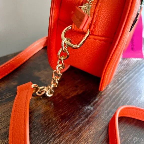 •SOLD•|Betsey Johnson| Cute NWT Halloween Pumpkin Trendy Crossbody Bag Purse NEW - Picture 7 of 9